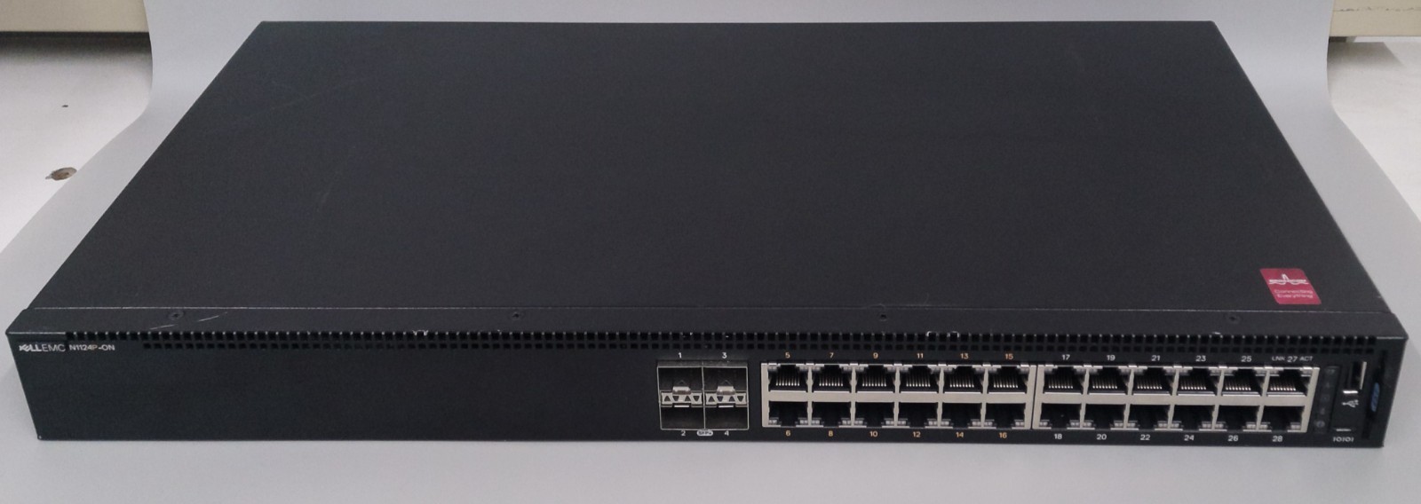 Dell EMC Networking N1124P-ON 24-Port Gigabit PoE+ Managed Switch USED UNIT ONLY