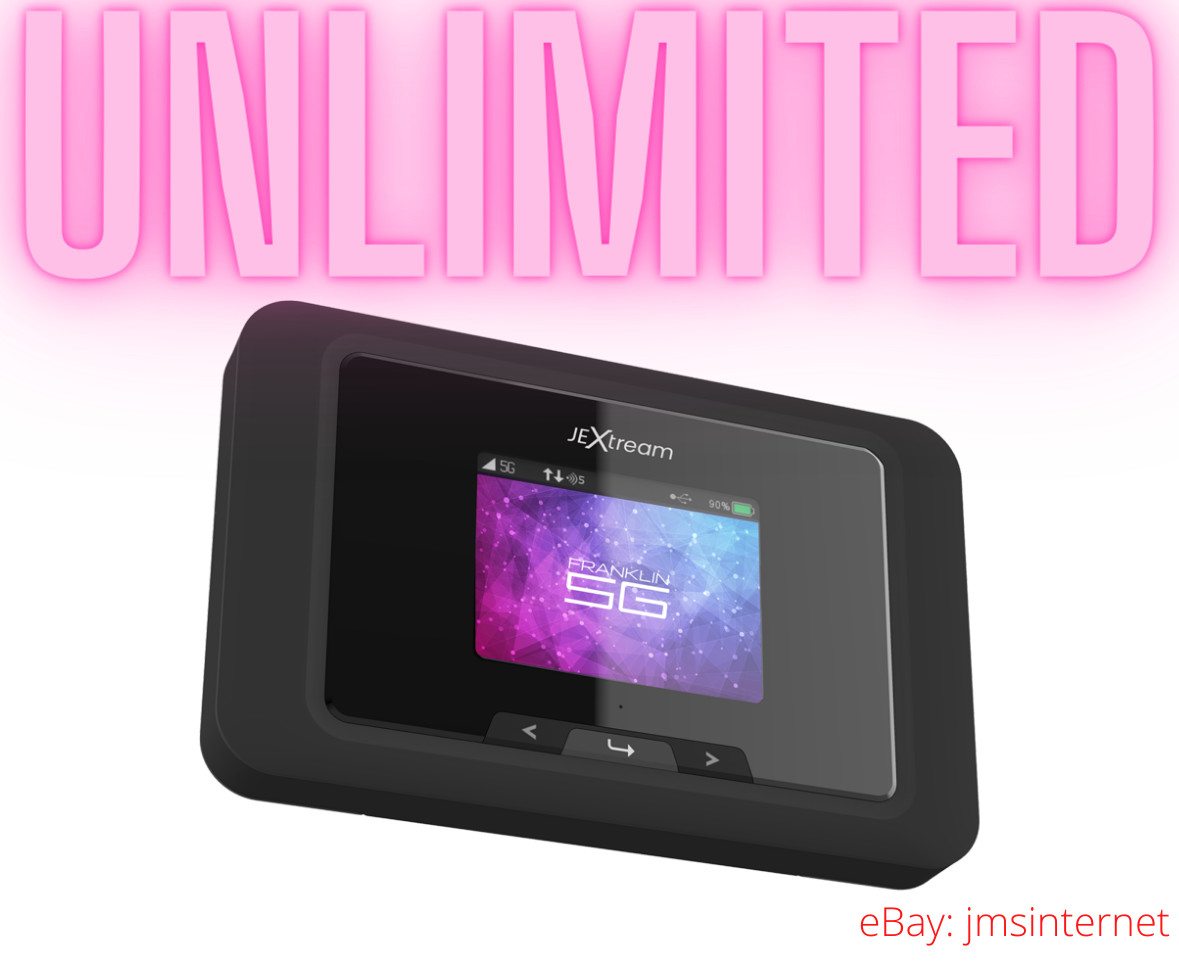 T-Mobile Unlimited Data 5G hotspot - beats AT&T, Verizon (Includes 1 month) $59m