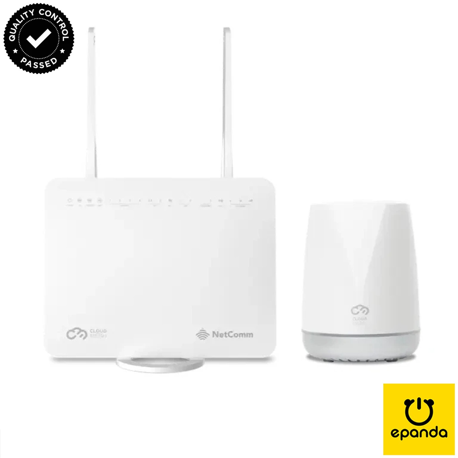 NetComm NL19MESH Hybrid Gateway + NS-01 CloudMesh NBN Router for All ISP, 1Y-Wty