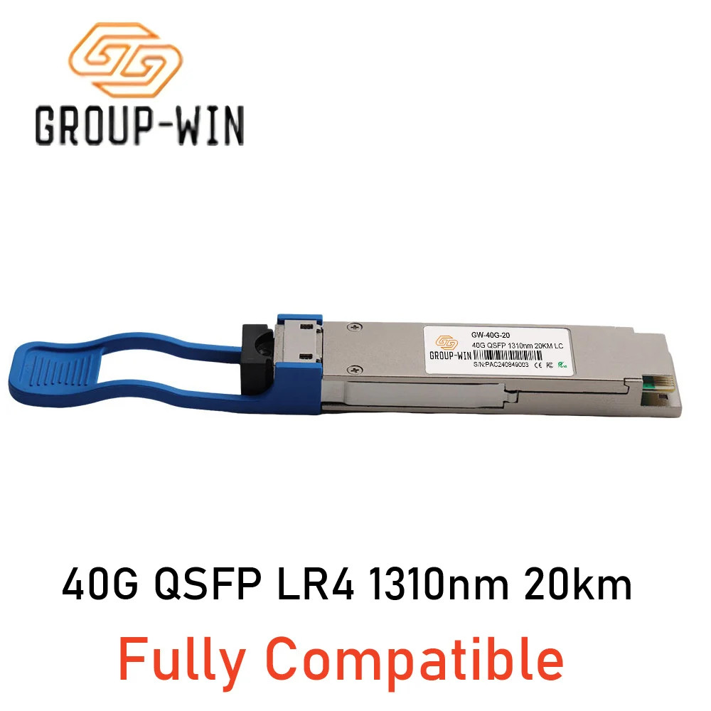40G QSFP+ LR4 20km LC SMF 1310NM Optical Transceiver  40GBASE 