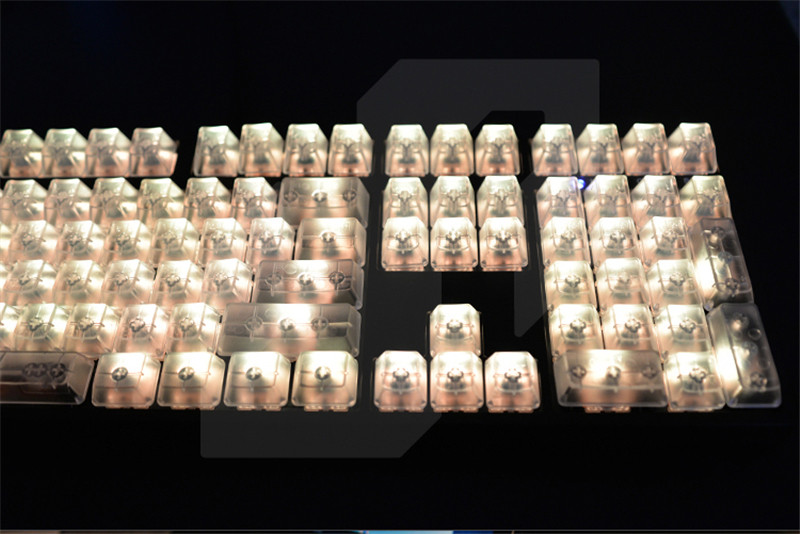 Transparent Full Set Keycap Cherry Mx 6.25X No Engraved Key Cap ABS New 104 keys
