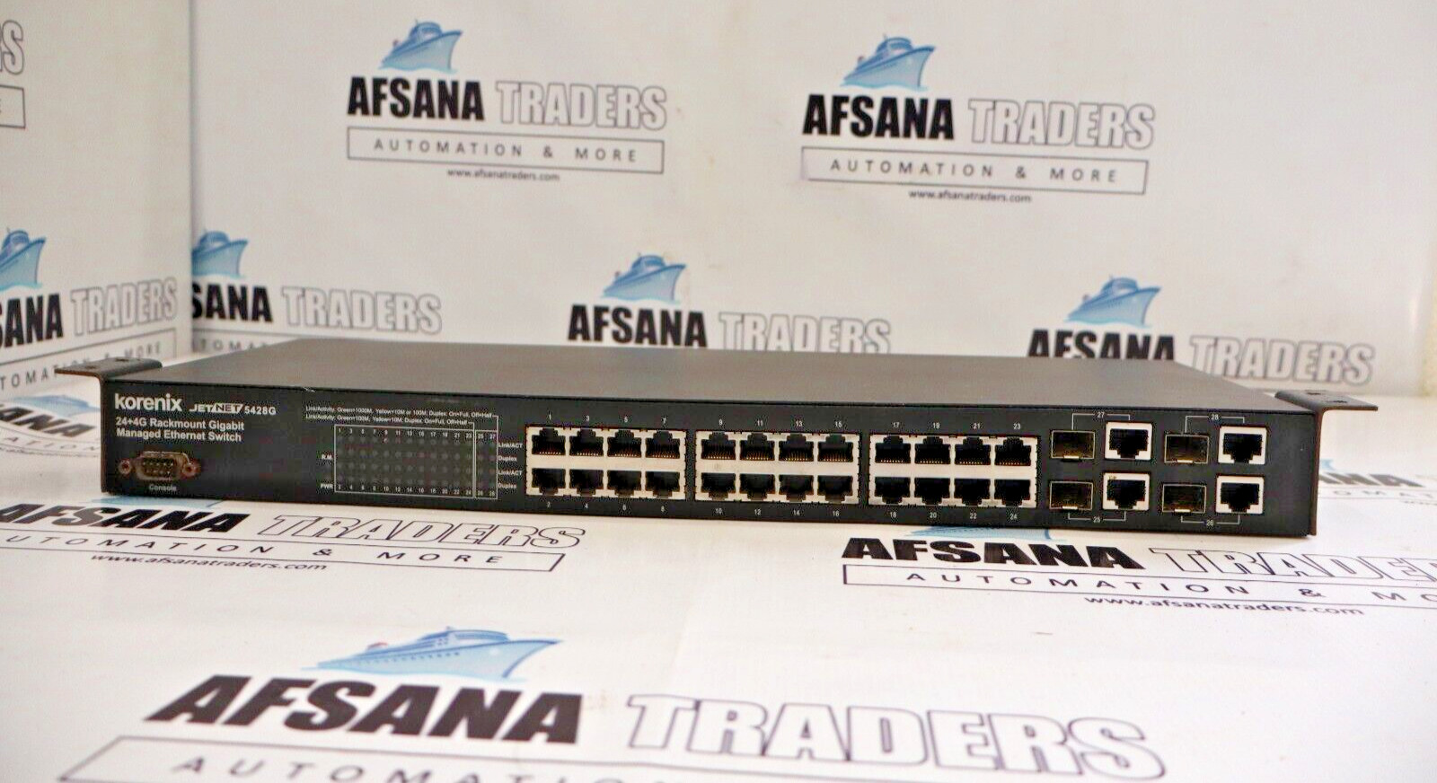 KORENIX TECHNOLOGY JETNET 5428G MANAGED ETHERNET SWITCH