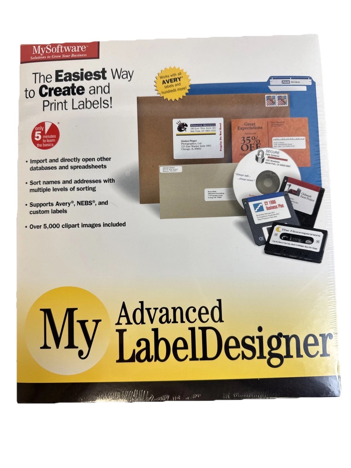 My Advanced Label Designer Windows 95/98  Me/NT/2000