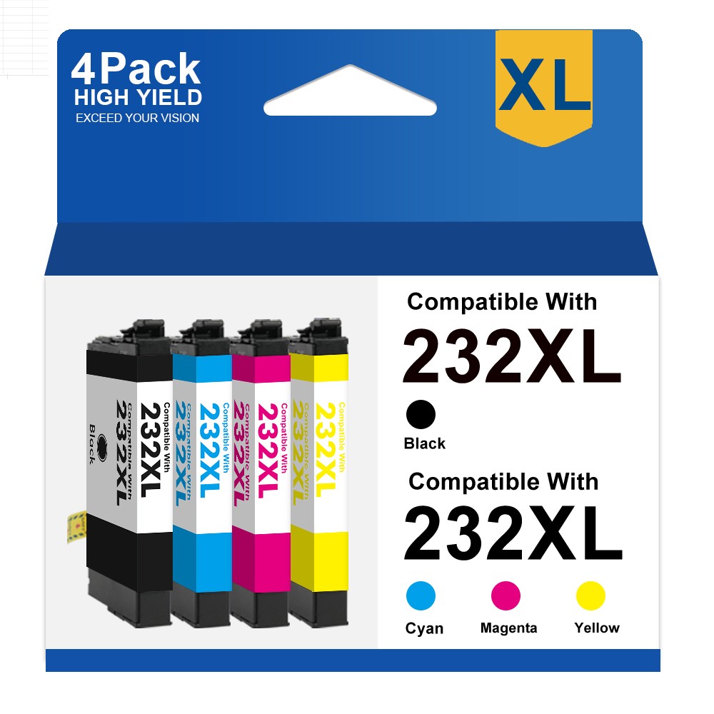 232XL Ink Cartridges compatible for Epson 232XL WorkForce XP-4205 WF-2930 Lot