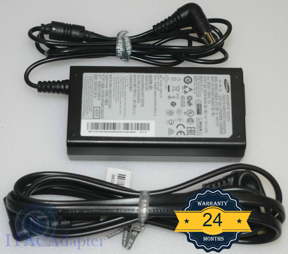 New Original Samsung 19V AC Adapter&Cord for Samsung HW-K360,HW-K360/ZA Soundbar