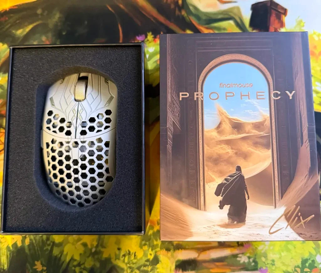 Finalmouse ULX Prophecy Clix MEDIUM Wireless Optical Gaming Mouse 8000 DPI