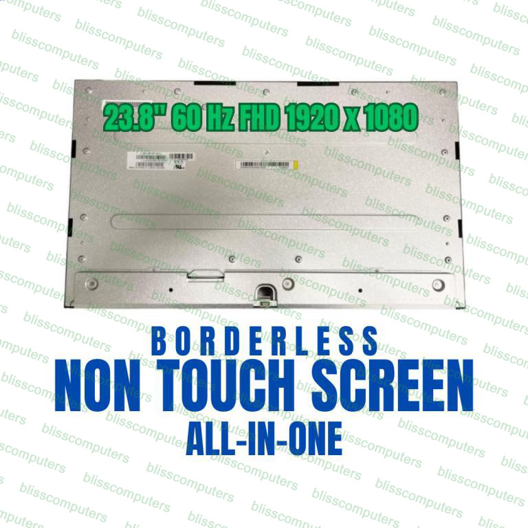 HP 24-C 24-cr0034d 24" Non Touch Borderless LCD Screen All-in-One 23.8" FHD