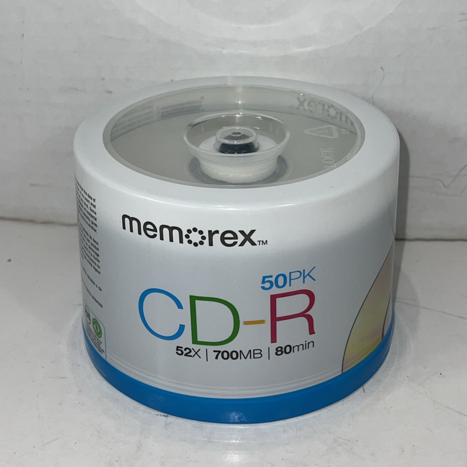New Sealed Memorex CD-R Digital Media Disk 50 Pack 