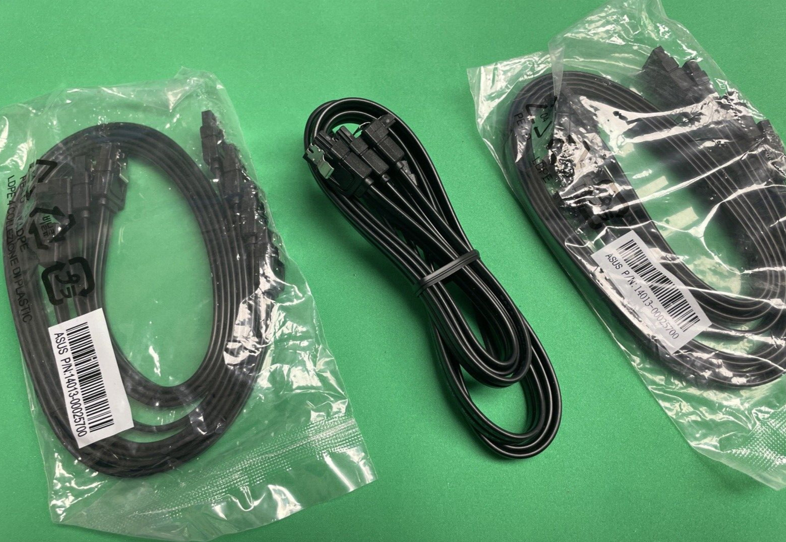 Asus #14013-00025700 Sata 3, SSD, HDD, Locking Cables (3X Pack of 4)