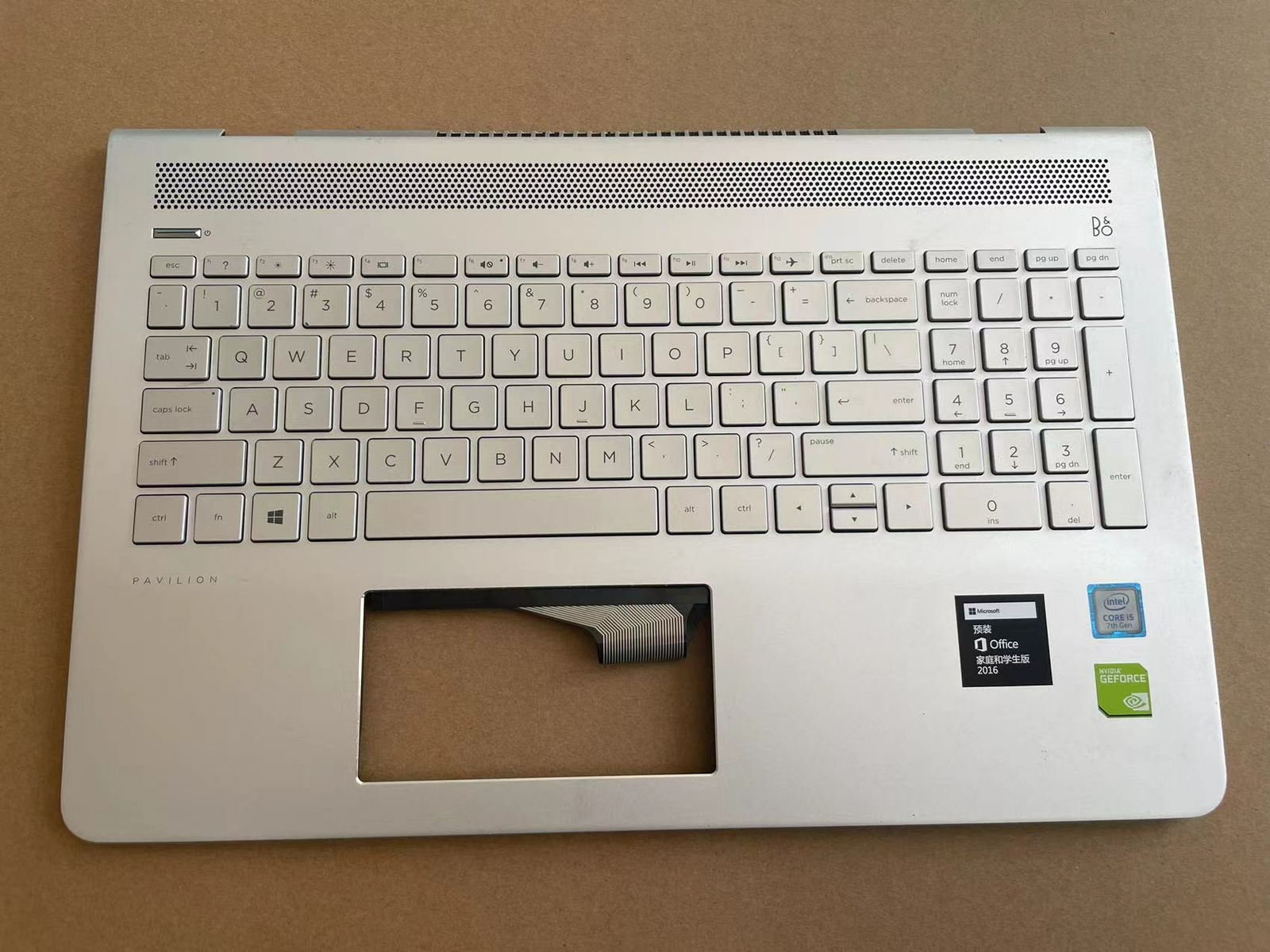 FOR HP PAVILION 15-CC TPN-Q191 C Case Shell With Keyboard US 929864-001