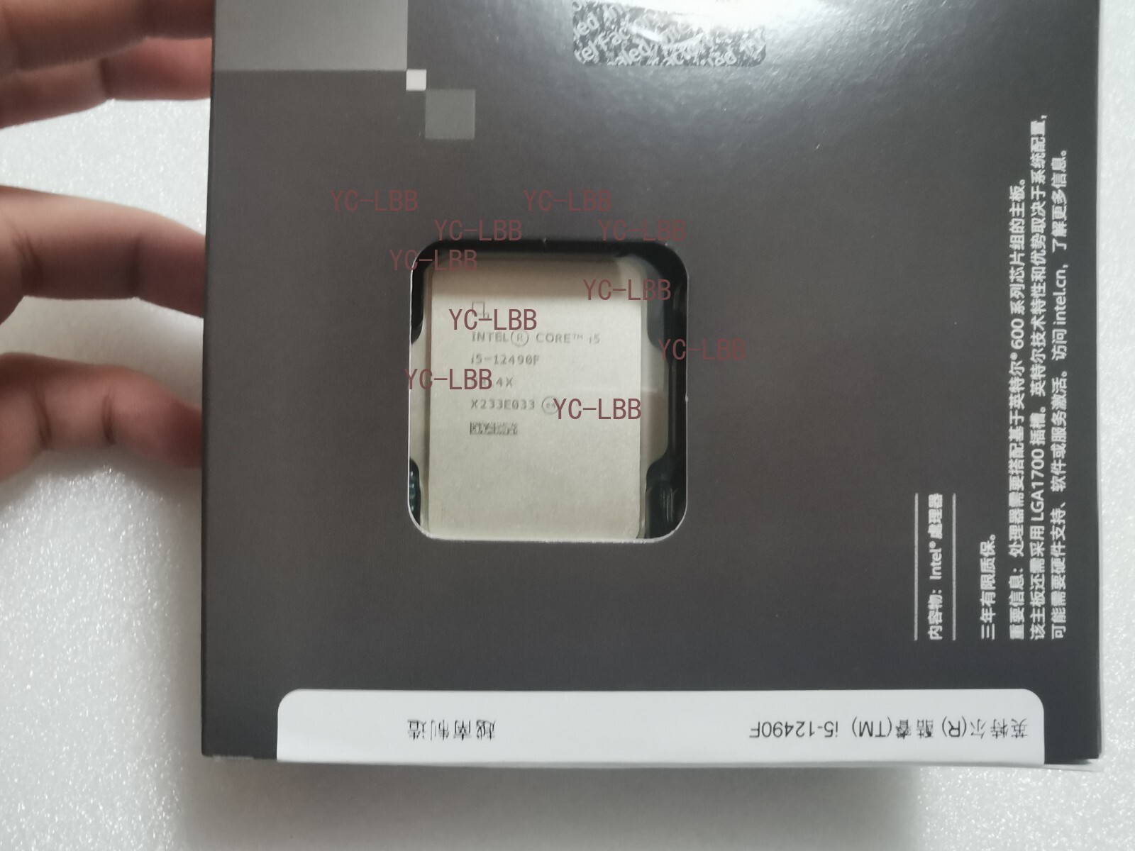 Intel Core I5-12490F 3.0 GHz 6 Core 12 Threads LGA 1700 CPU Processor (No Fan)-