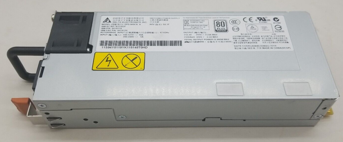 Delta Electronics 900W DPS-900CB A Power Supply