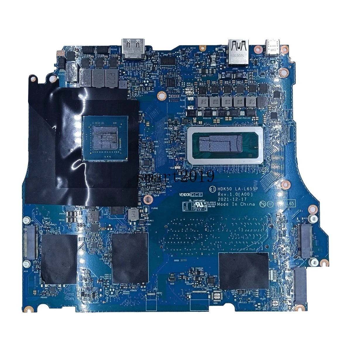 For Dell G16 7620 Motherboard LA-L655P W/ i7-12700H CPU RTX3050 4GB GPU 7KT7V