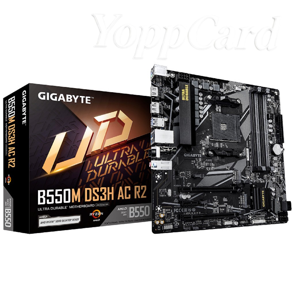 Brand New B550M DS3H AC R2 AMD Motherboard  CPU 5600GT\5500X3D