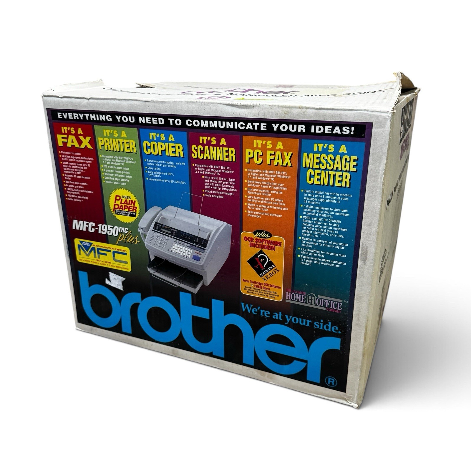Brother MFC-1950MC Plus Multifunction Center Printer Plus Phone NEW IN BOX