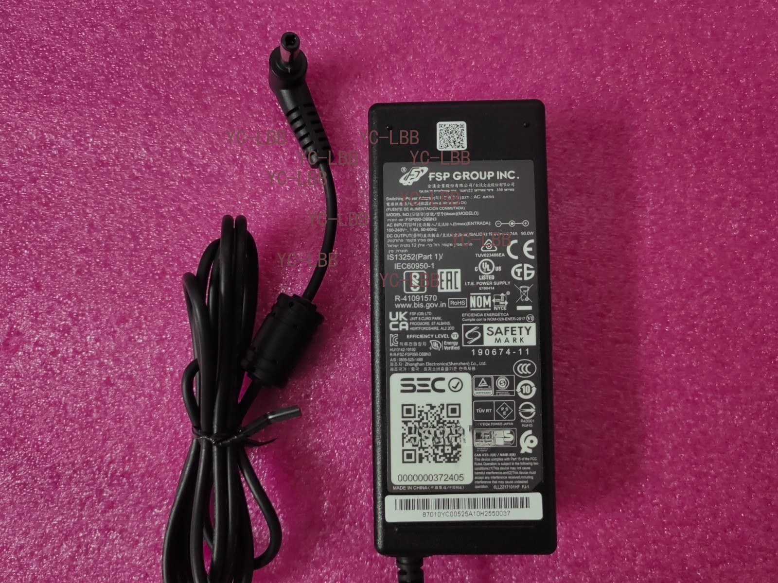 FSP 19V 4.74A 90W FSP090-DBBN3 For MSI CX61 2OD-225UK MS-16GD AC Adapter Genuine