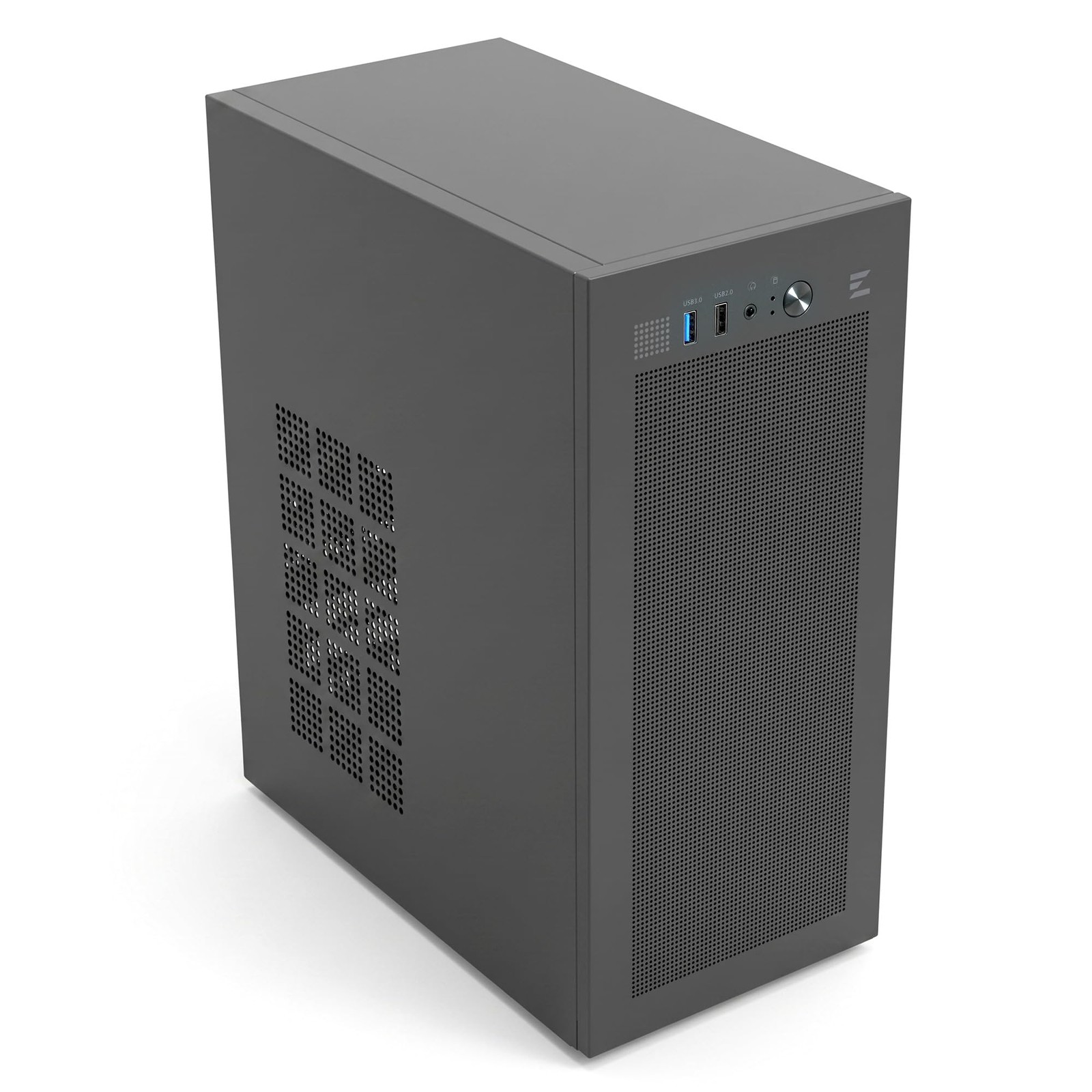 Zalman CUBIX M-ATX Micro-ATX Compact Desktop PC Case with 80mm Fan Black
