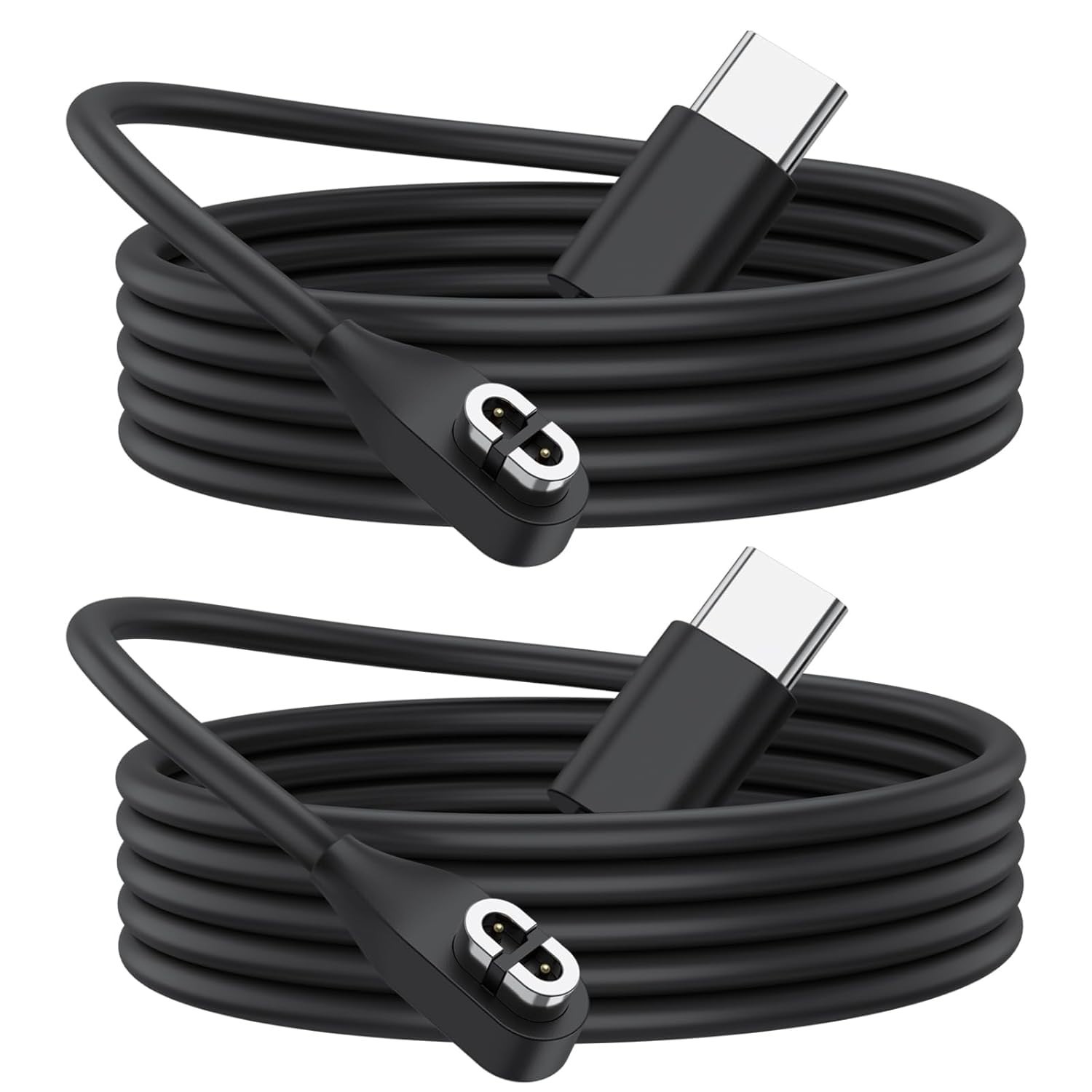 2 Pack USB C for Shokz Charging Cable, Magnetic Charger Cord 2*USB C 
