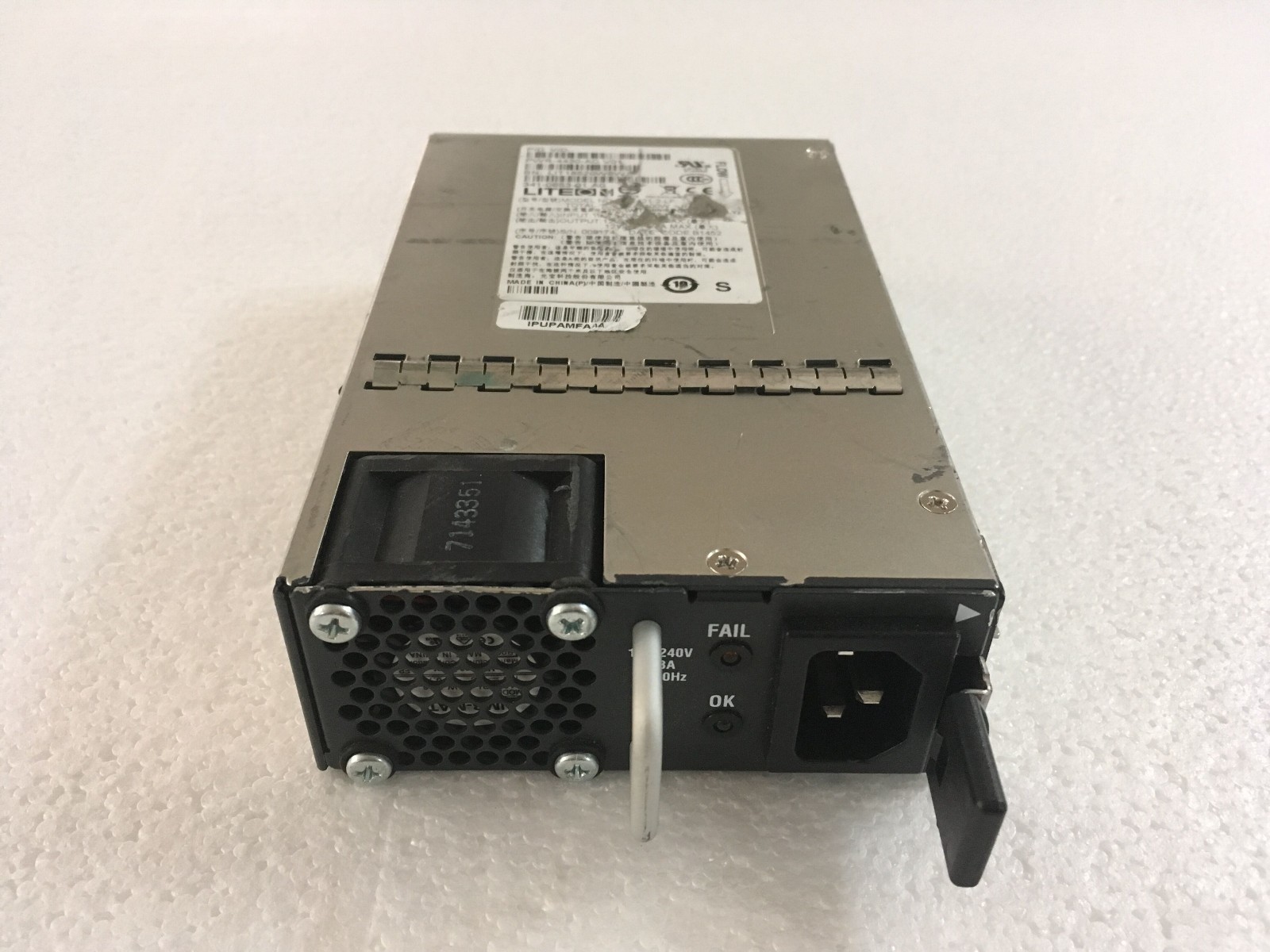 Cisco PWR-4430-AC Power Suply 341-0653-01 for Cisco ISR 4430 Fully Tested