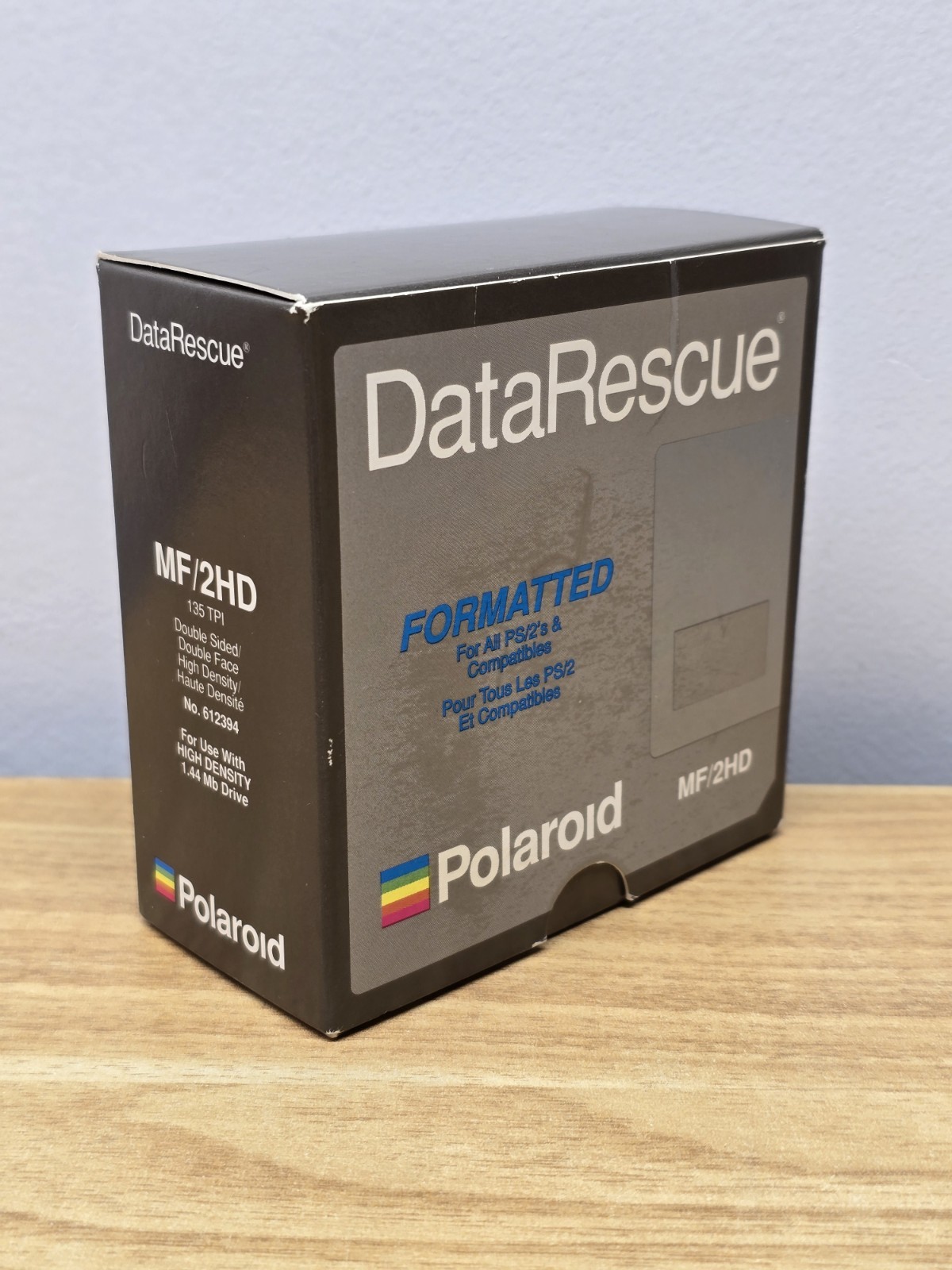5 Data Rescue & 5 Imation Floppy Disks Polaroid MF/2HD 1.44 Mb Drive