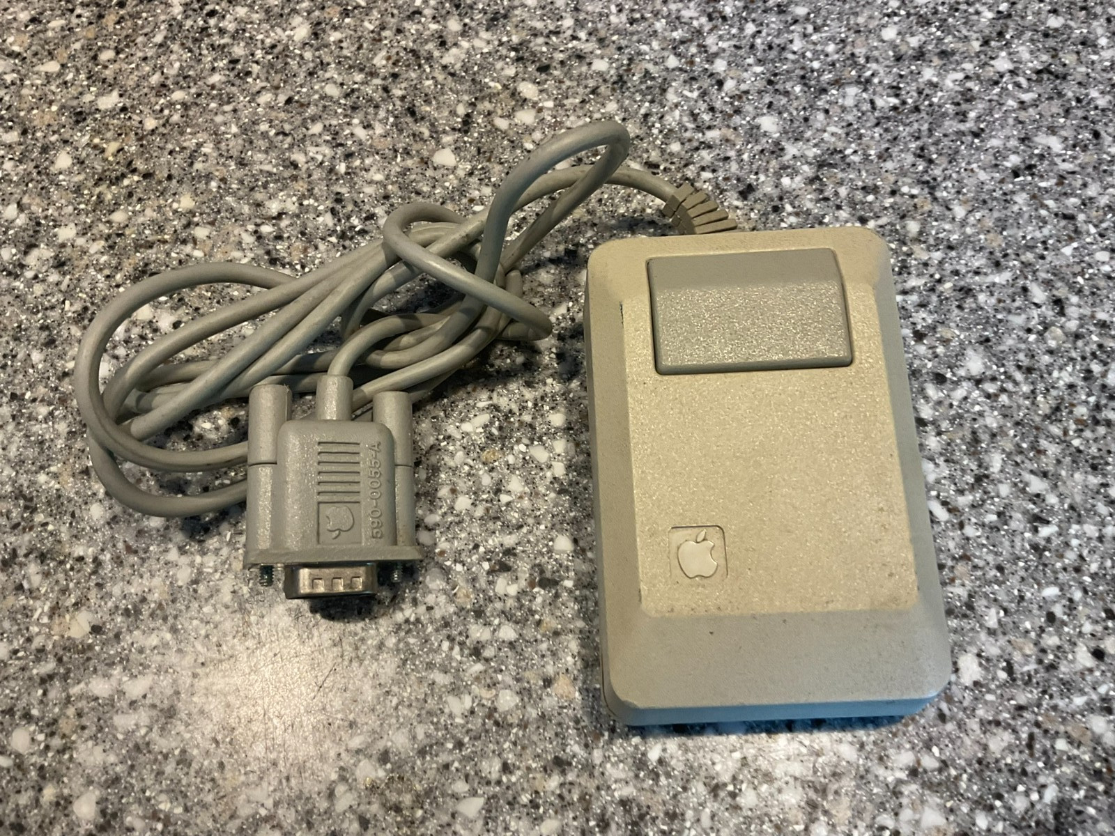 Macintosh 128K 512K 512KE Plus M0100 Platinum Mouse Made in Japan