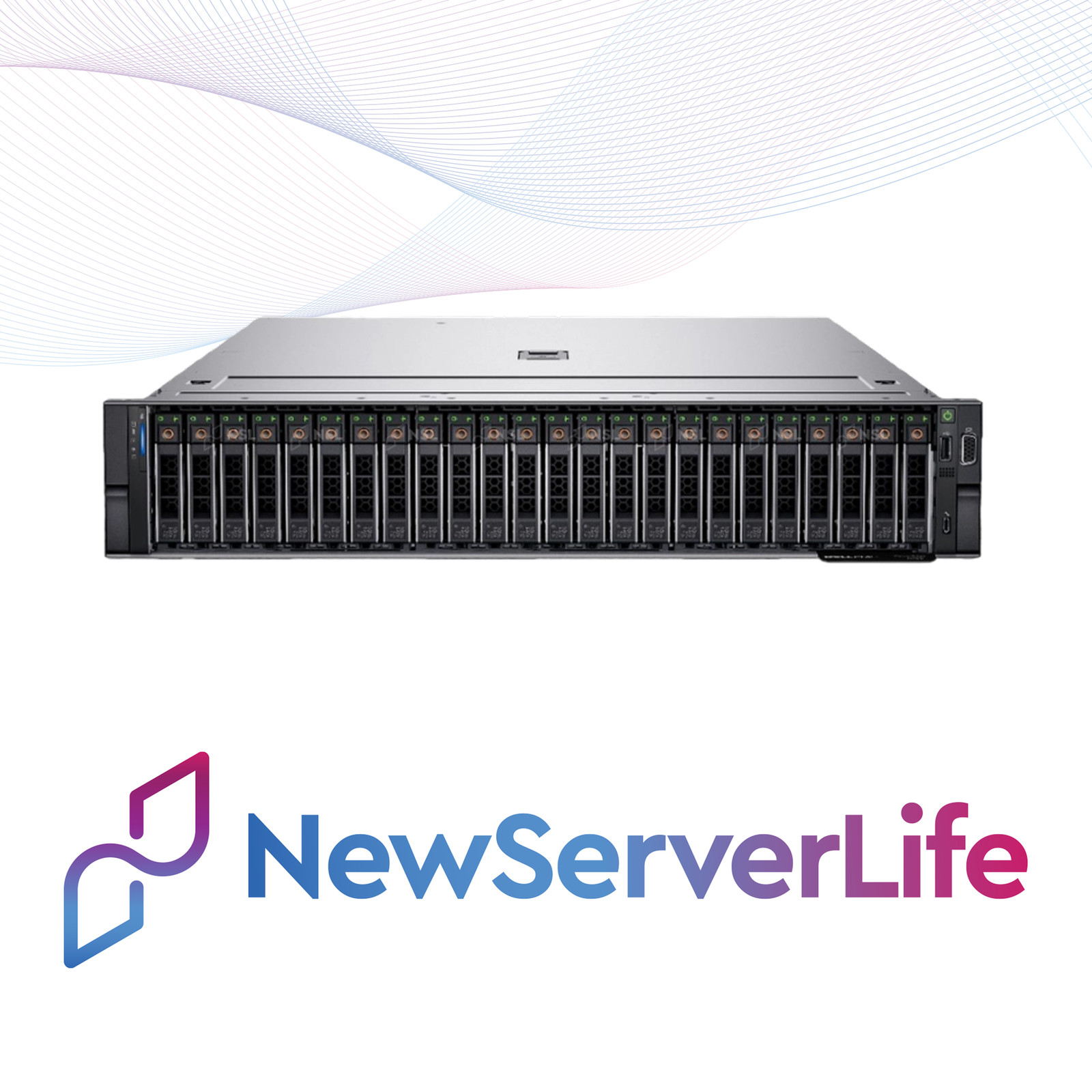 DELL R750 16SFF 8NVME 2x Gold 6330 2GHz =56C 64GB HBA355i 4x1Gb Server