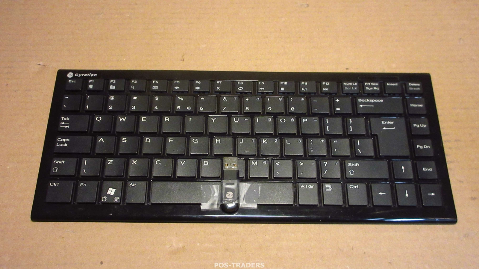 GYRATION AS04126-003 Low Profile Wireless Keyboard INTL QWERTY - INCL RECEIVER