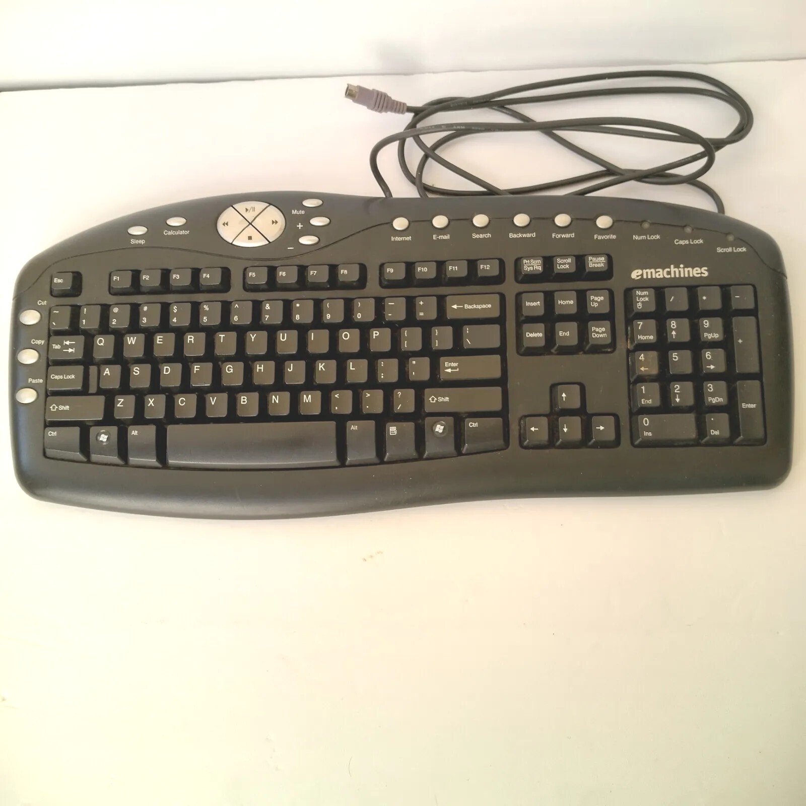 eMachines KB-0108  Full Standard Desktop PC Wired Keyboard Internet Multimedia