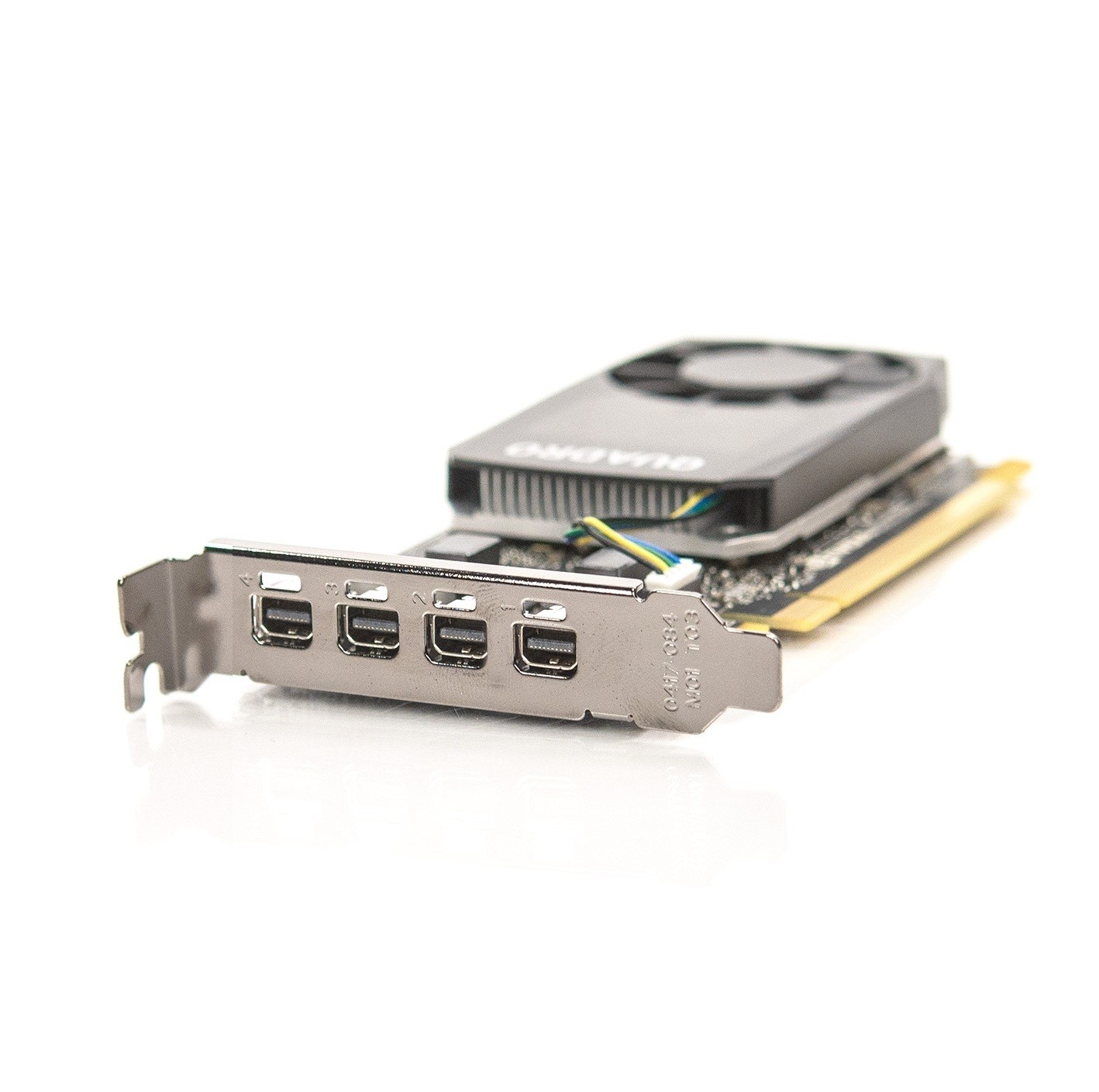 Dell Nvidia Quadro P1000 4GB GDDR5 4x mDP PCI-E 3.0 x16 Low Pro Video Card 1DX71