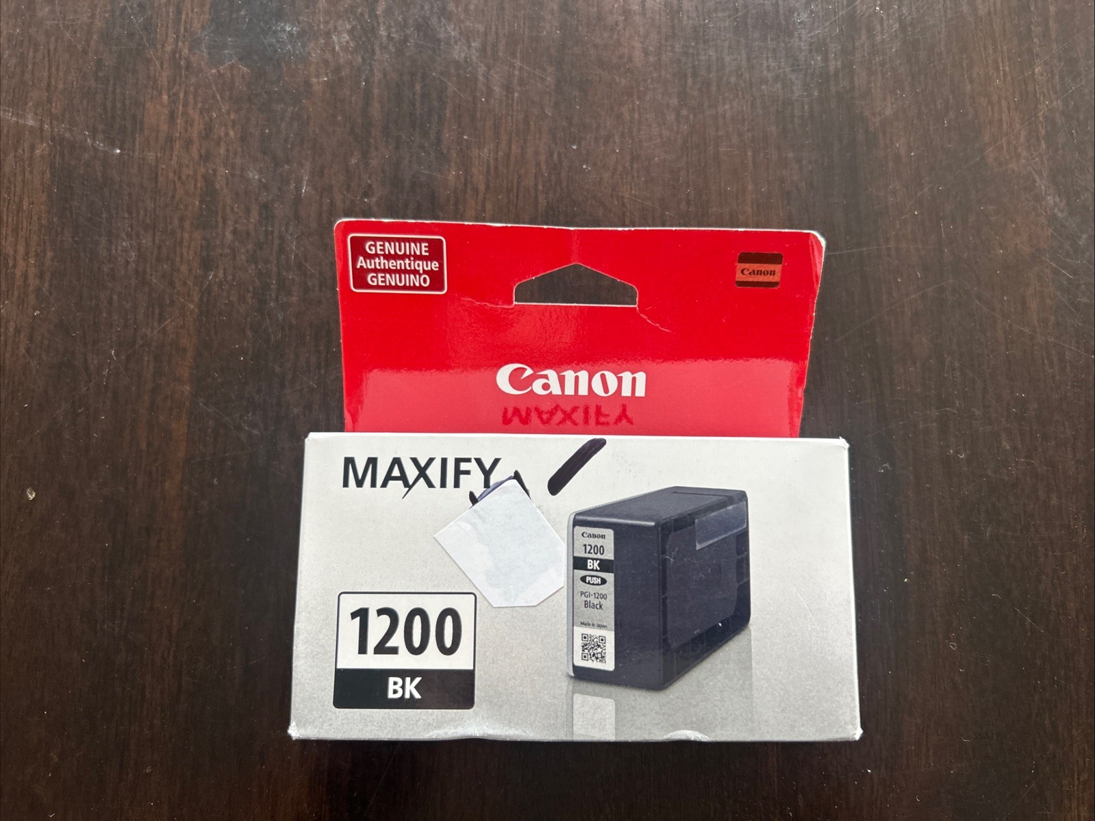 NEW Canon PGI-1200 Ink Jet Cartridge Black OEM Genuine SEALED