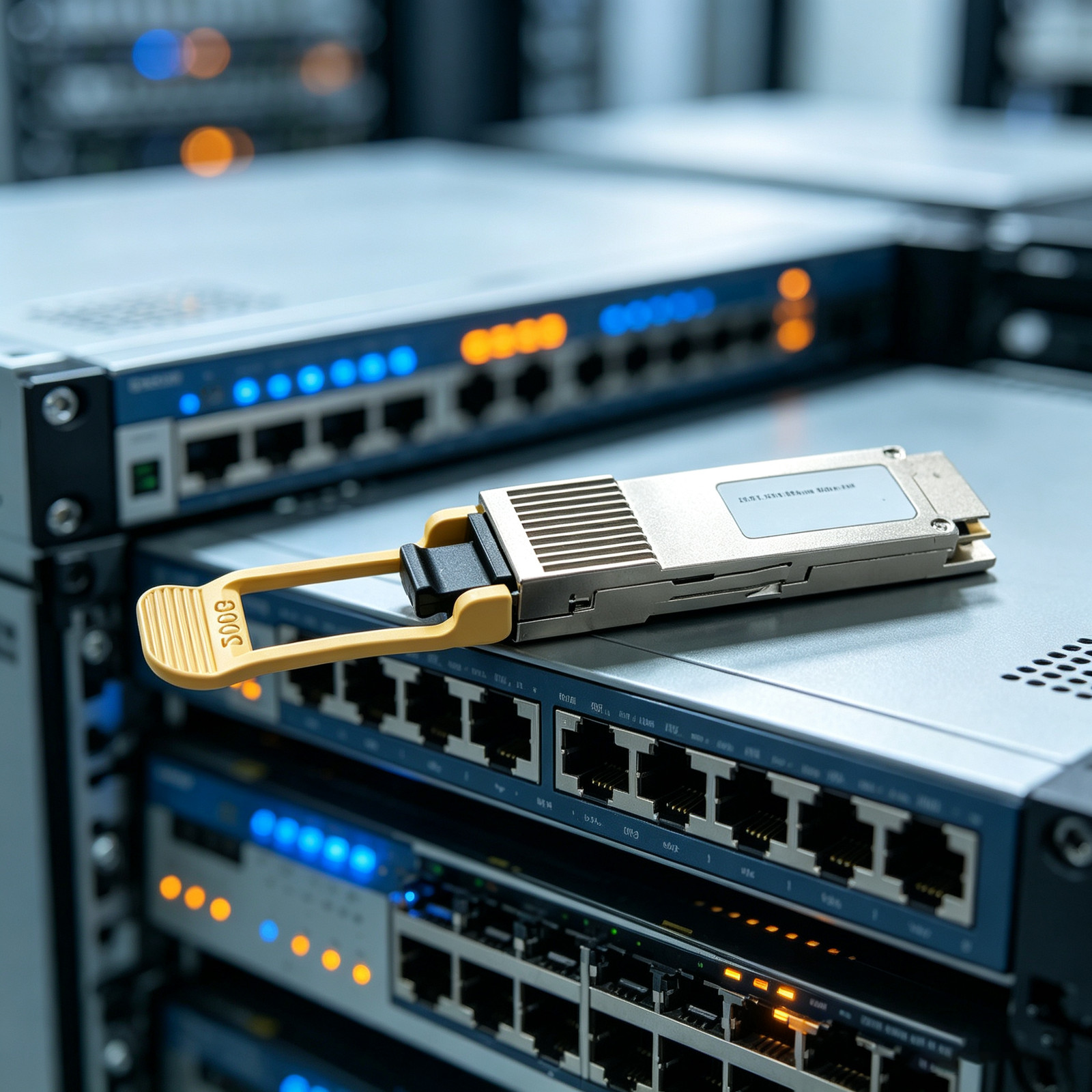 QSFP56 200Gb/s SR4 Optical Transceiver 850nm MMF MPO 100m OM4 DDM