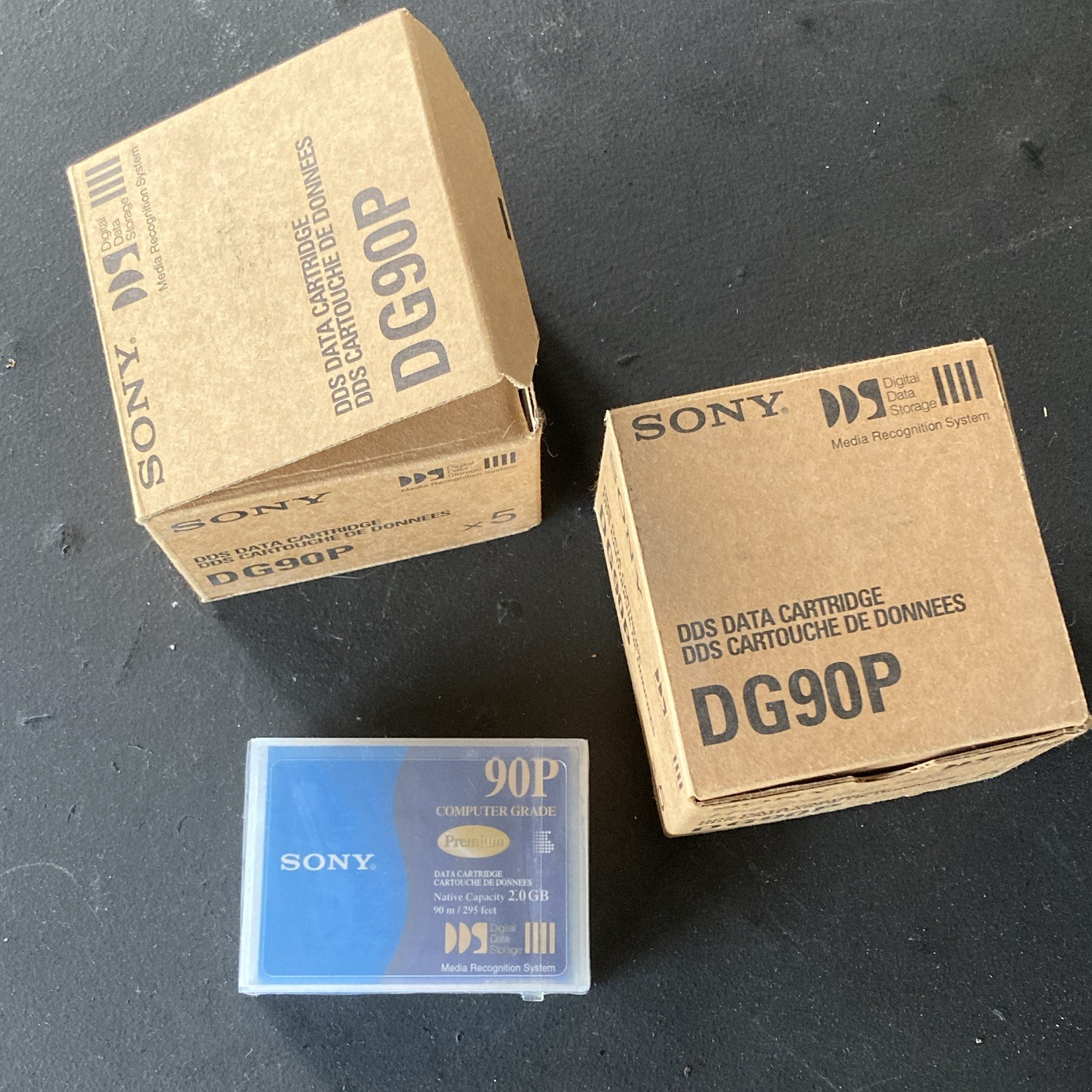 Sony DDS Data Cartridge DG90P 90P 2.0GB Computer Grade Premium Tape