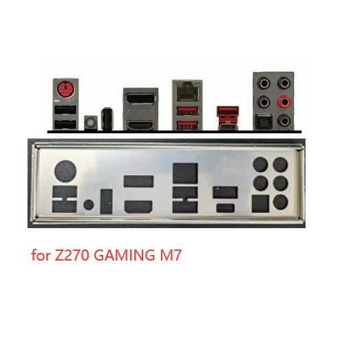 Original I/O Shield For MSI Z270 GAMING M7 Motherboard Backplate IO