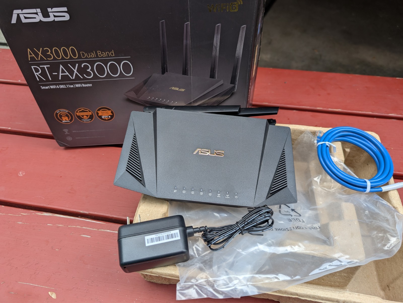 ASUS RT-AX3000 V2 Dual-Band Wifi 6 Router