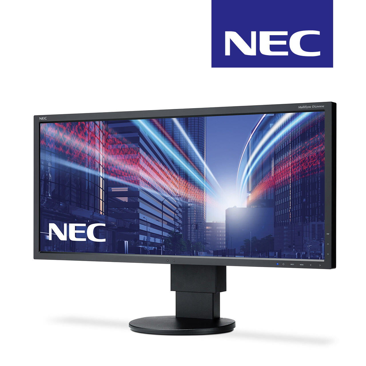 NEC MultiSync EA294WMi-BK Black 29" Monitor Pivot Function IPS UW-UXGA VAT RNG