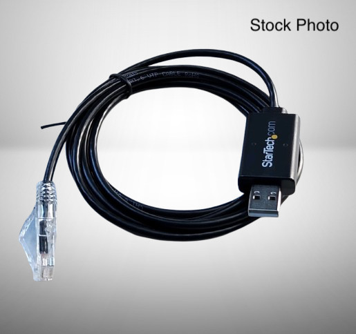 ICUSBROLLOVR StarTech 6ft Cisco Console Cable USB to RJ45  FAST  a