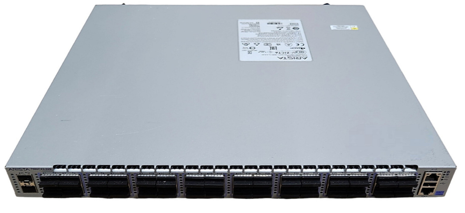Arista DCS-7060CX2-32S-R 32-Port 100GbE QSFP28 Switch w/Reverse Airflow