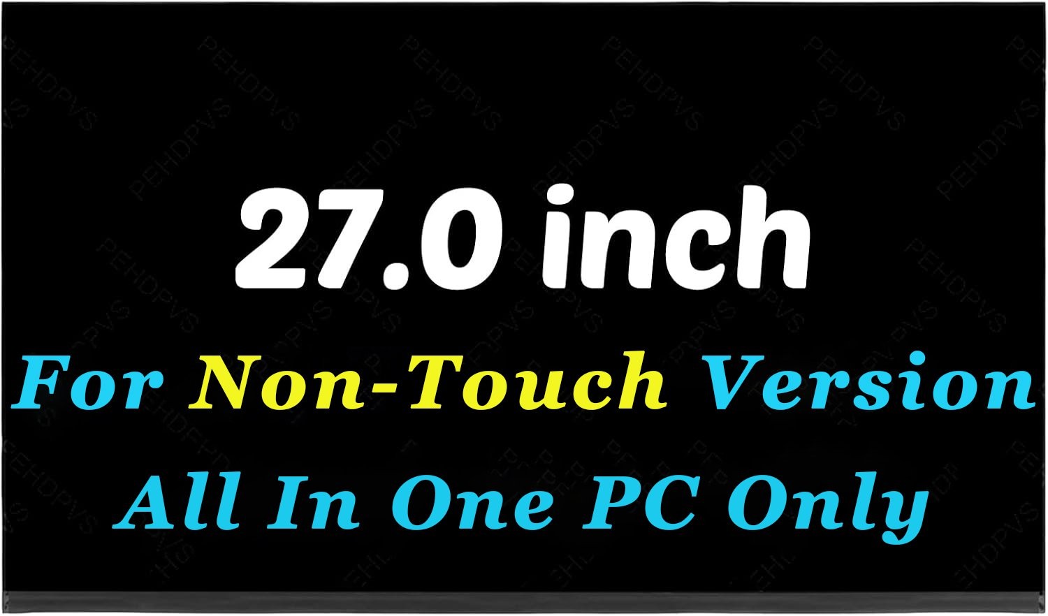 27" HP OmniStudio X 27-cs0055t 27" FHD Non-Touch All-in-One Desktop LCD Display