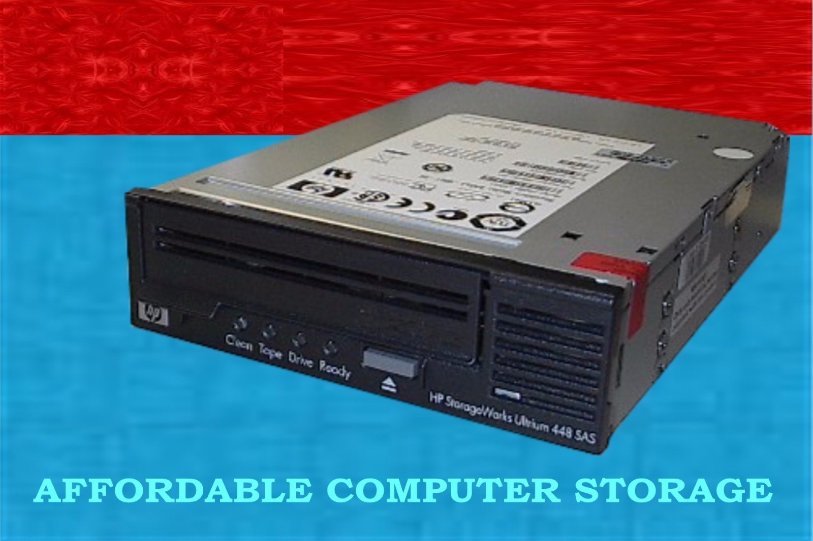 HP LTO-2 400Gb Tape drive INTERNAL Ultrium 448 DW085A SAS 406072-001 DW085-69201