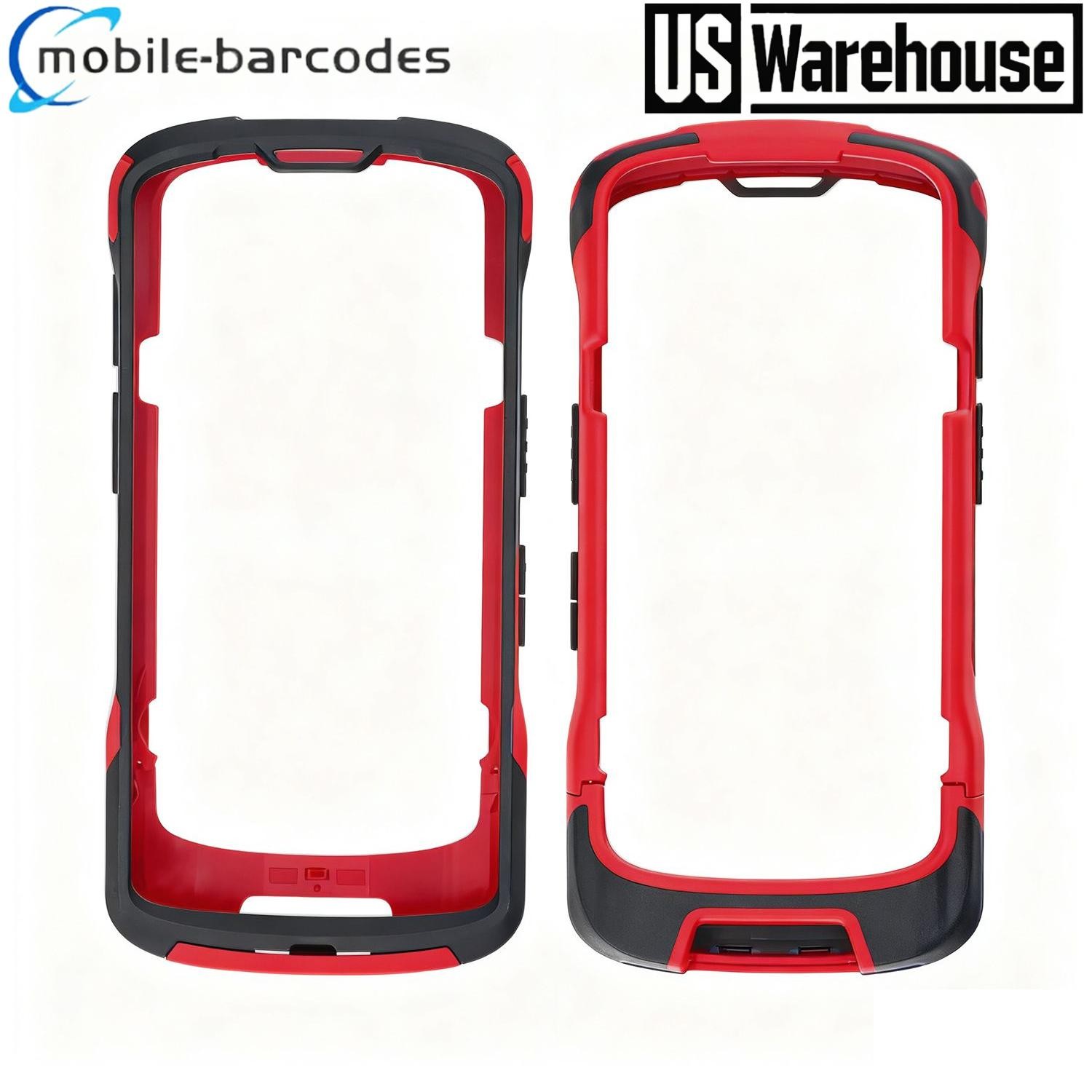 TC53 Rugged Boot / Protective Cover For Zebra TC53 TC58 SG-NGTC5EXO1-01 (Red)