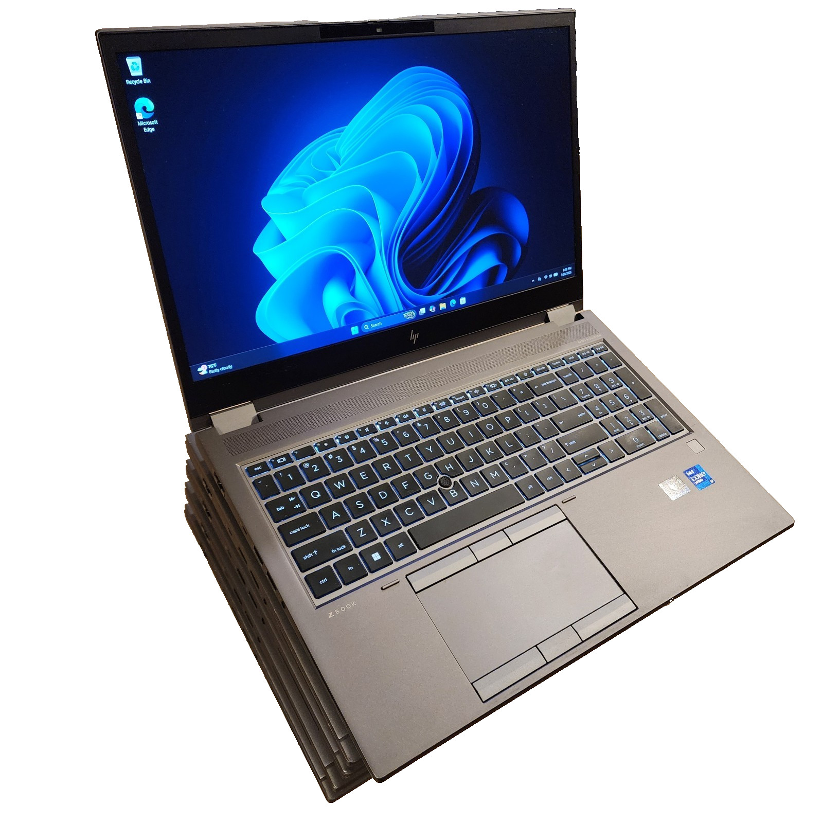 5x Lot HP ZBook Fury 15 G8 15.6" Octa-Core i7-11850H 32GB RAM 1TB SSD A2000