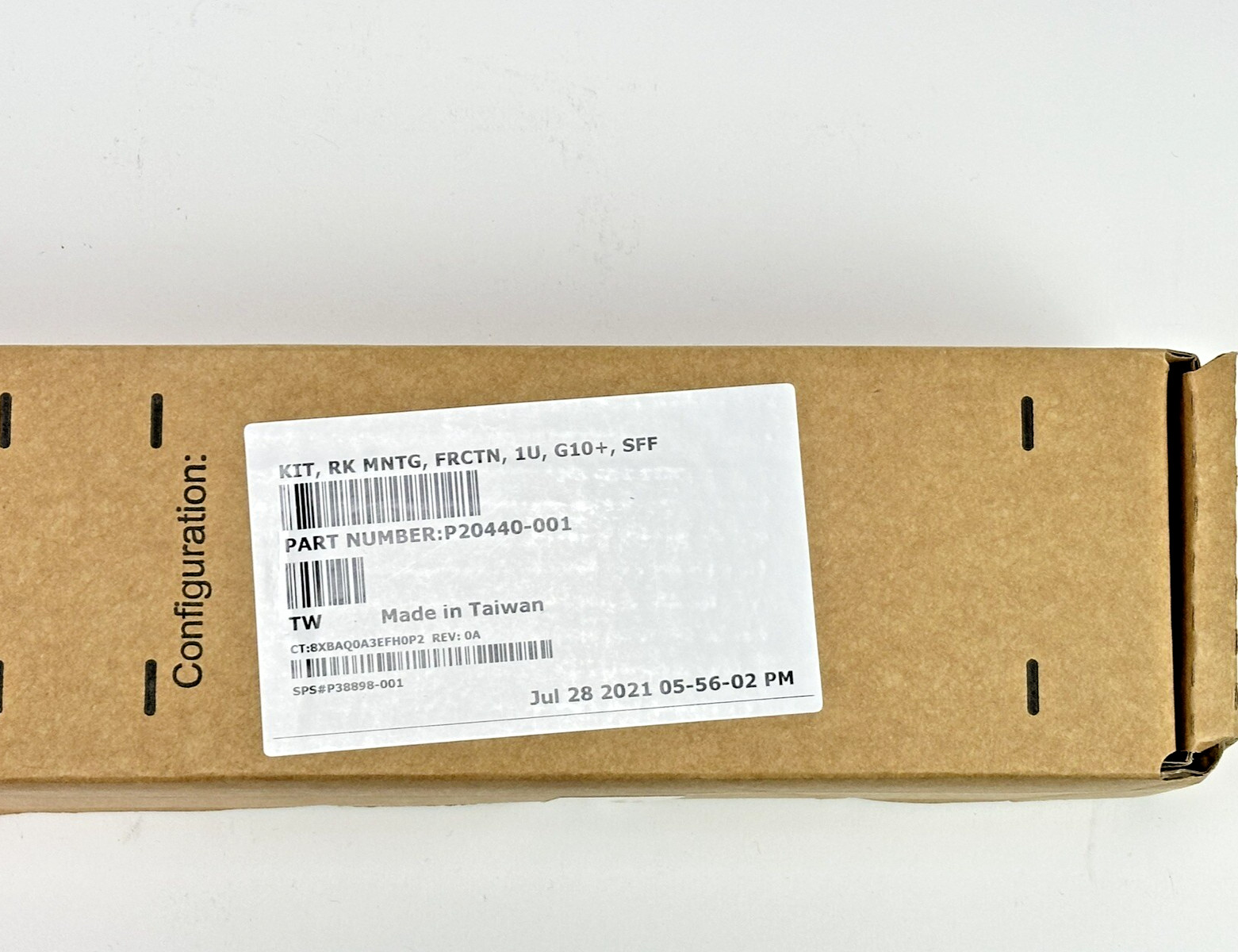HPE 1U SFF Easy Install Friction Rail Kit DL325+V2 DL360 Gen10 Plus P26485-B21