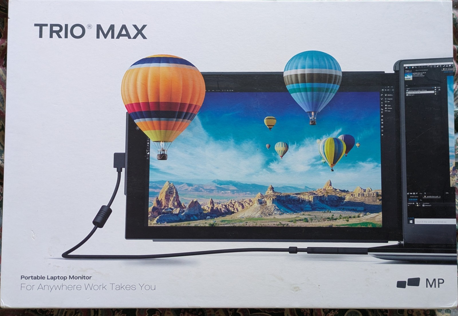 Mobile Pixels Trio Max Portable Monitor for Laptops 14" Full HD IPS 1920x1080p