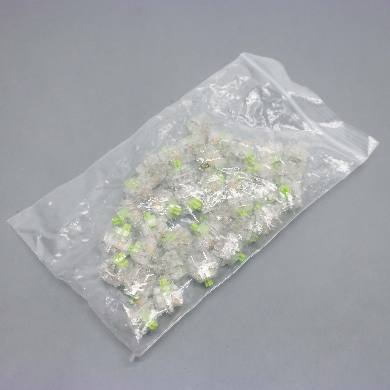 Glorious Raptor Clicky (36x) 5-Pin Mechanical Keyboard Switches - Clear/Green