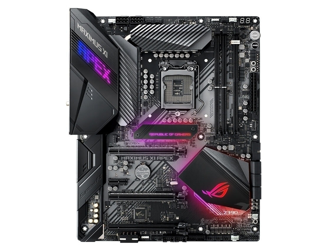 ASUS ROG MAXIMUS XI APEX motherboard Z390 LGA1151 2*DDR4 64G ATX Tested ok