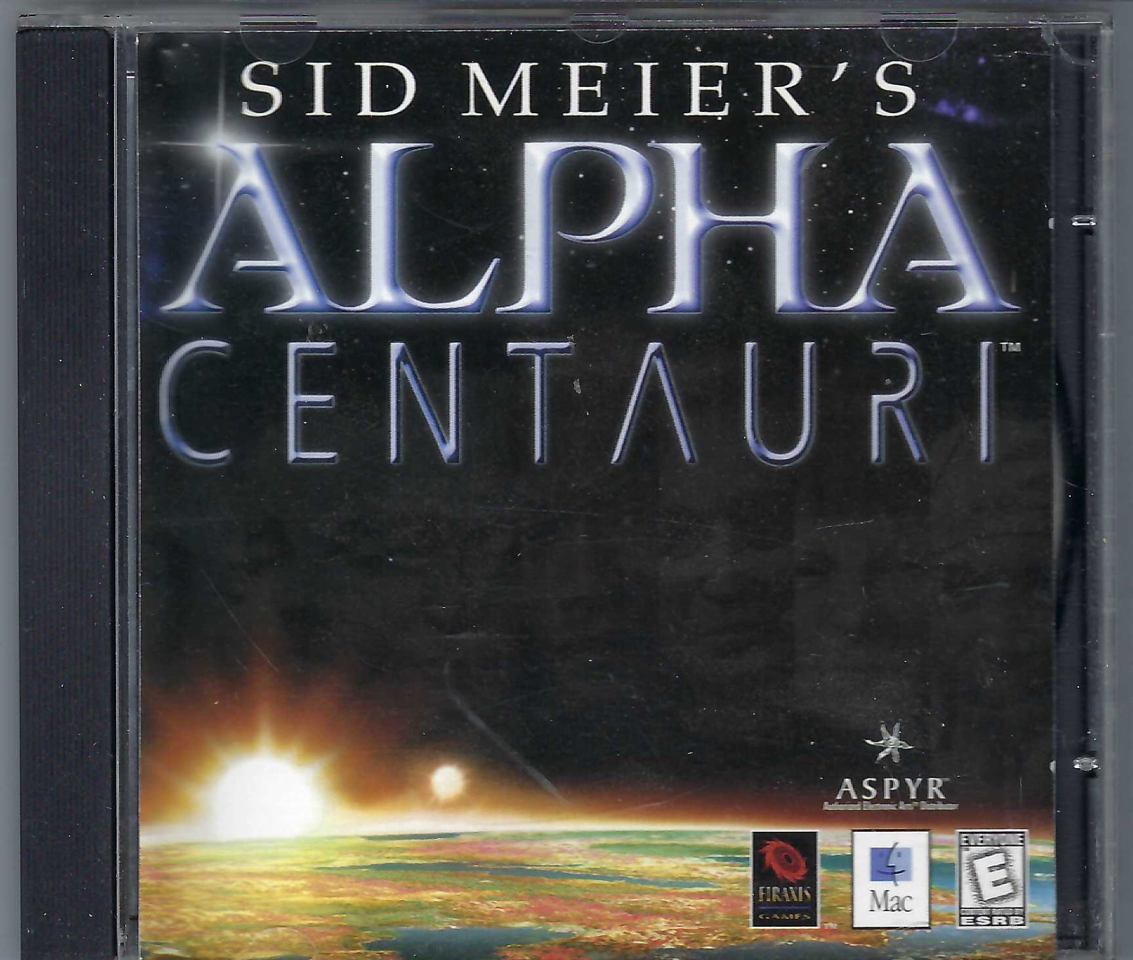 ITHistory SOFTWARE IBM (1999) ALPHA CENTAURI  Sid Meier Electronic Arts)  CD