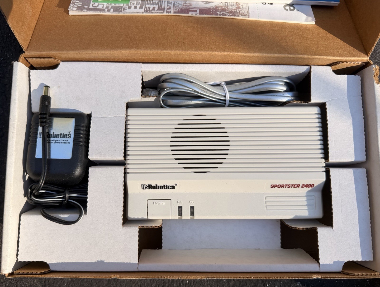 US Robotics Sportster 2400 modem  "Tested"