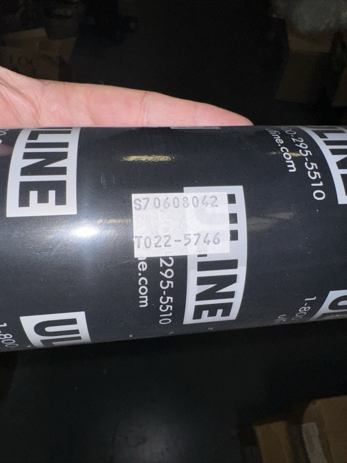 New set of 4 Uline Thermal Transfer Ribbons T022-5746 Sealed Rolls