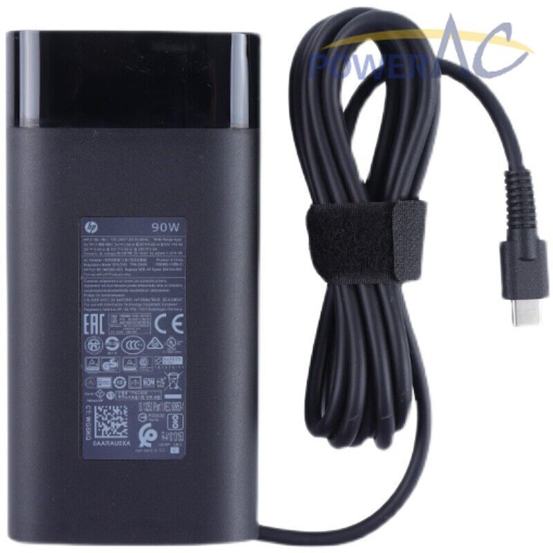 90W Original HP Spectre X360 15 2017 USB-C Type C USB Power AC Adapter Charger