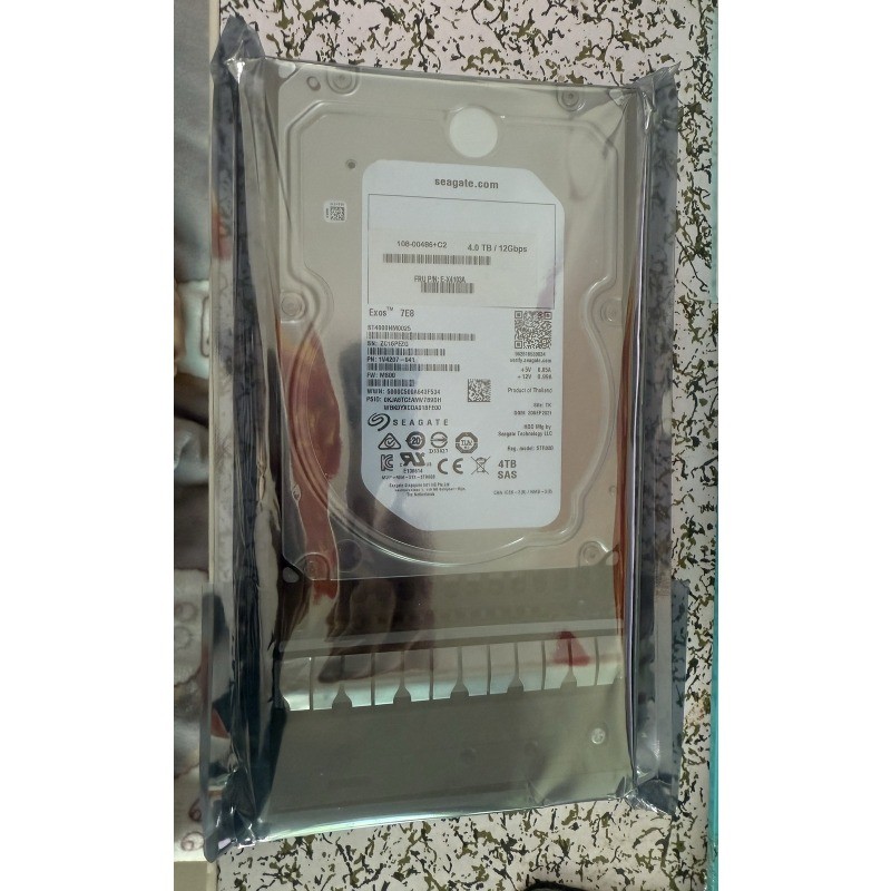 for Netapp E2812 E-X4103A-0E 4TB 12GB SAS 3.5 4T Storage Hard Disk 1PCS